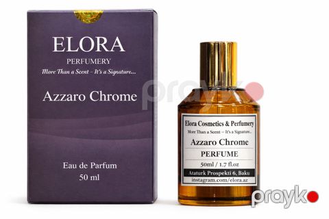 Ətir suyu Elora Perfumery Azzaro Chrome 50 ml — Bakı