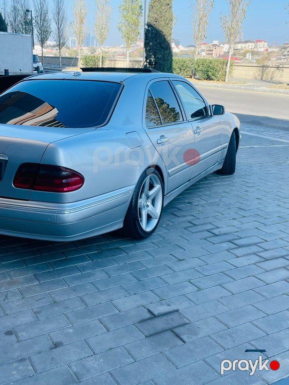 Mercedes E 320, 3.2 L, 2000 il, 485 000 km — Avtomobillər, Bakı (5)