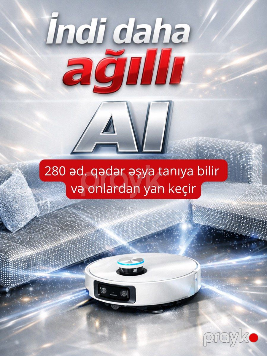 Robot-tozsoran Dreame X60 Ultra Complete — Ev texnikası, Bakı (3)