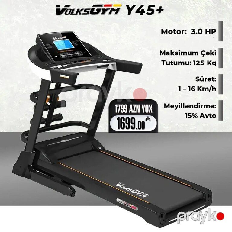 Qaçış aparatı "Volksgym V5" — İdman, hobi, istirahət, Bakı (10)
