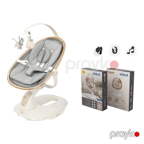 Yelləncək-kreslo Kidilo 952487_RB, 0 ay+, boz - 952487_RB — Bakı
