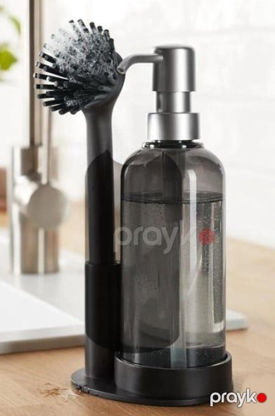Maye sabun qabı dispenseri Dore Voir, plastik, qara — Bakı