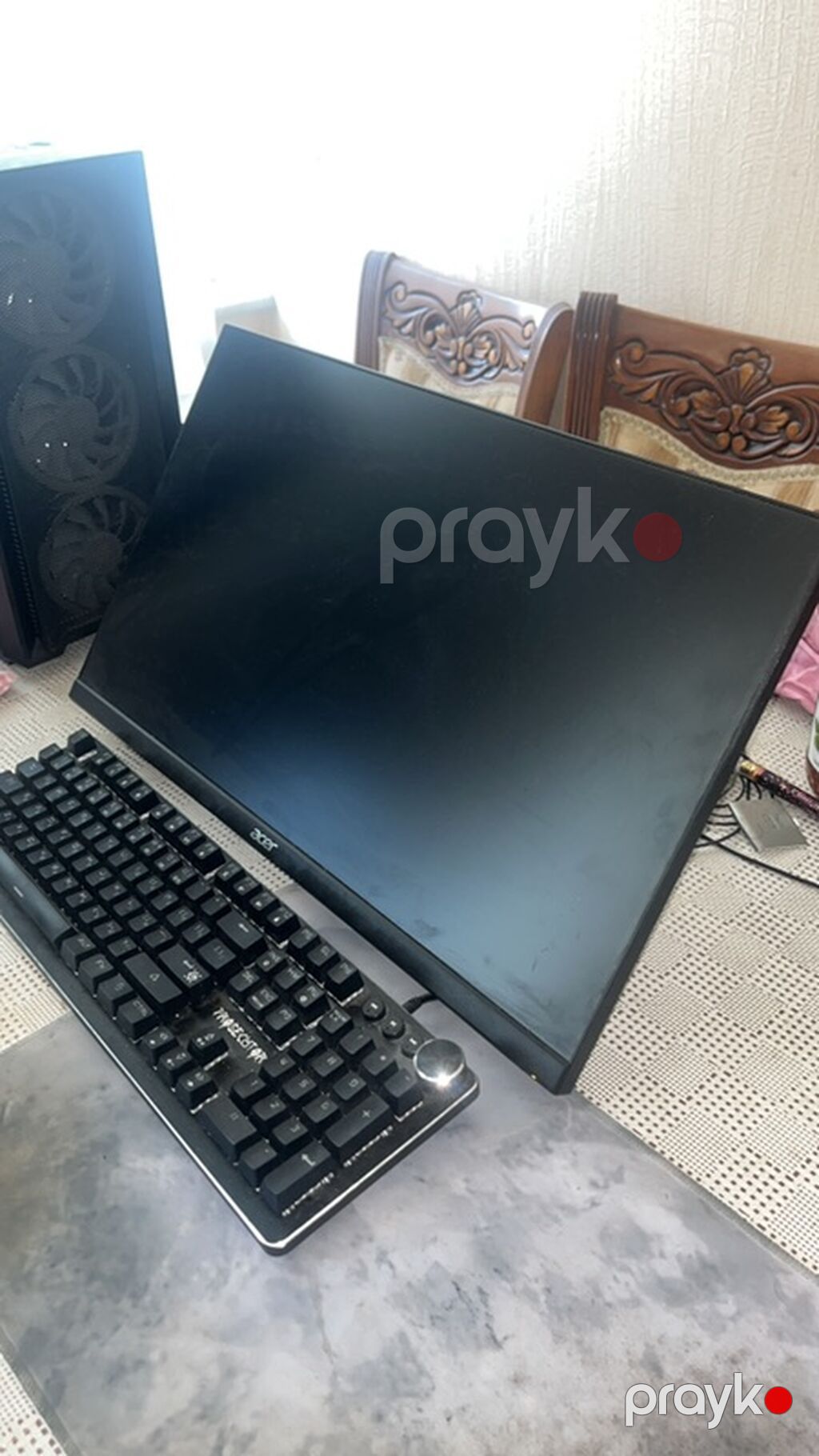 Rtx 30 50 Intel core i7-12700 Ram 16 gb Ssd 500 gb Monitor 24 duym — Masaüstü kompüterlər, Bakı (3)
