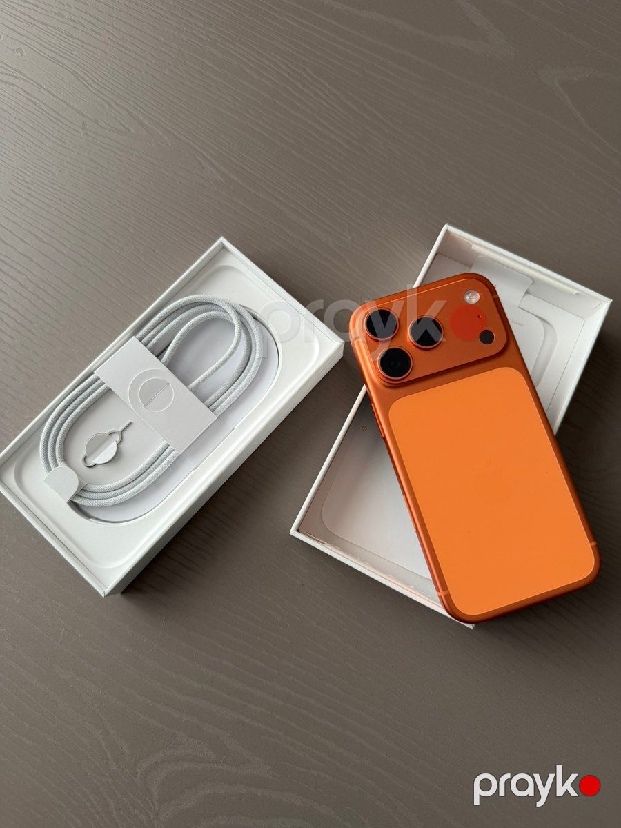 Apple iPhone 17 Pro Cosmic Orange 256GB/12GB — Smartfonlar, Bakı (2)