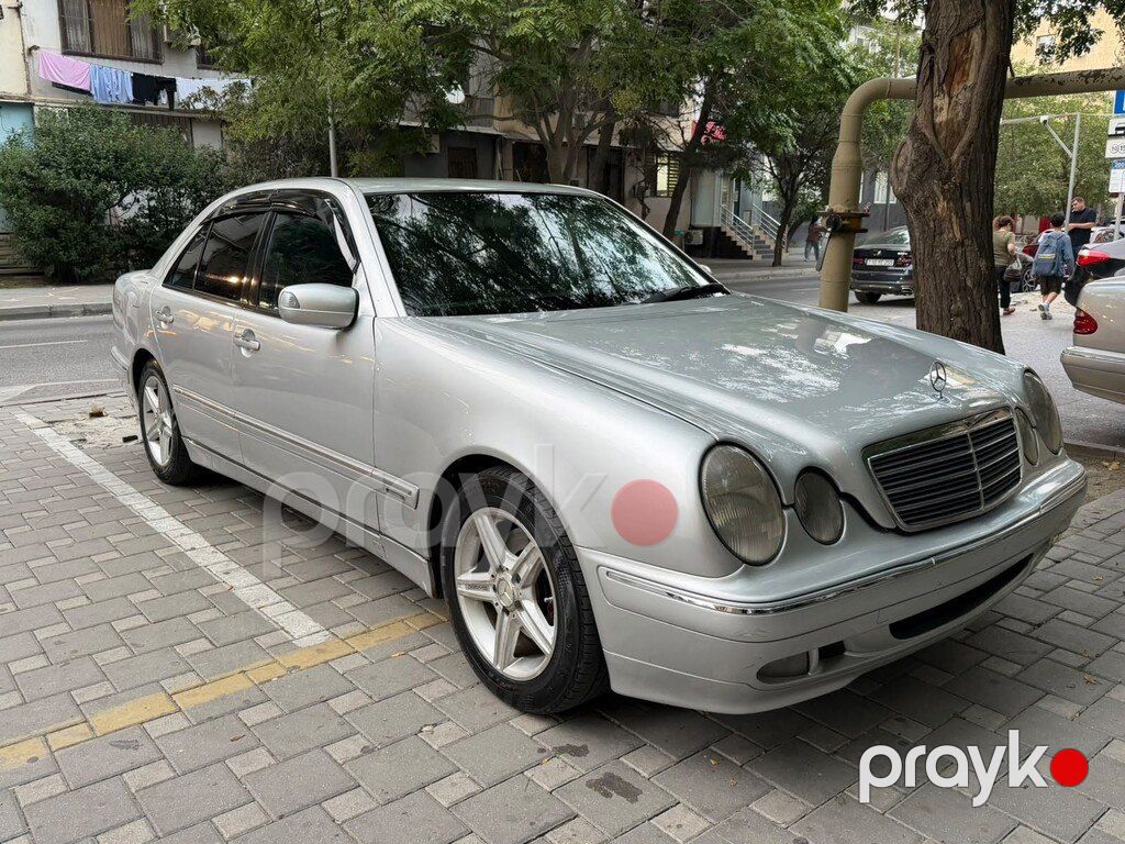 Mercedes E 270, 2.7 L, 2000 il, 570 000 km — Avtomobillər, Bakı (2)