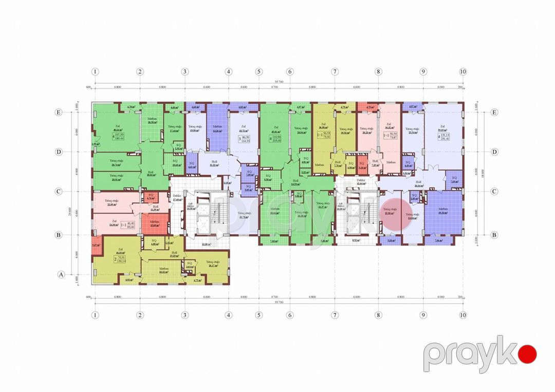 Satılır 4 otaqlı yeni tikili 205 m² — Mənzil, Bakı (5)