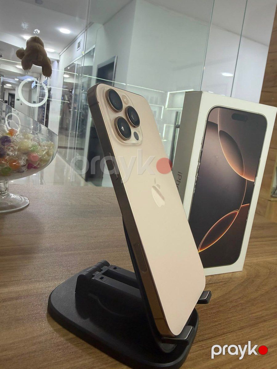 Apple iPhone 16 Pro Max Desert Titanium 512GB/8GB — Smartfonlar, Bakı (5)