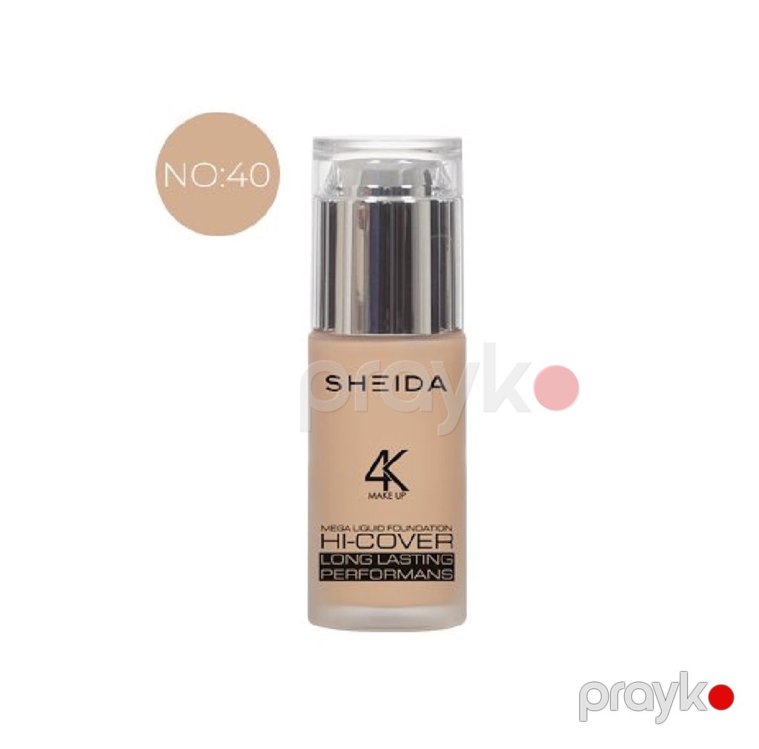 Üz üçün tonal krem Sheida Liquid Foundation N 40 40 ml məhsul çeşiddə — Mallar, Bakı (2)