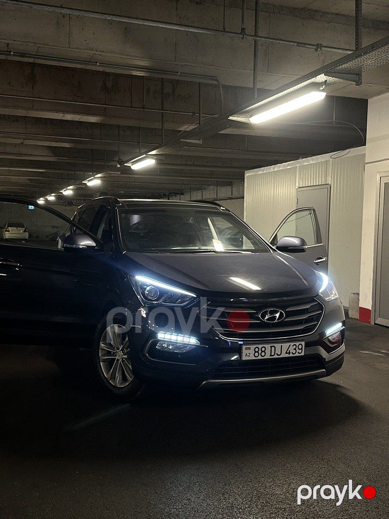 Hyundai Santa Fe, 2.0 L, 2016 il, 218 525 km — Avtomobillər, Bakı (6)
