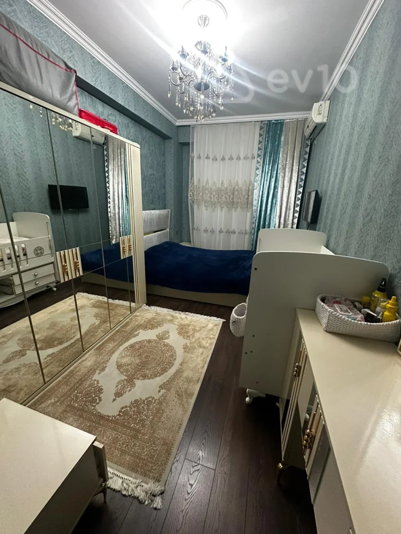 3 otaqlı mənzil, 100 m², Yeni Gunəsli D massivi Xəzər İnşaat — kirayə — Mənzil, Bakı (6)