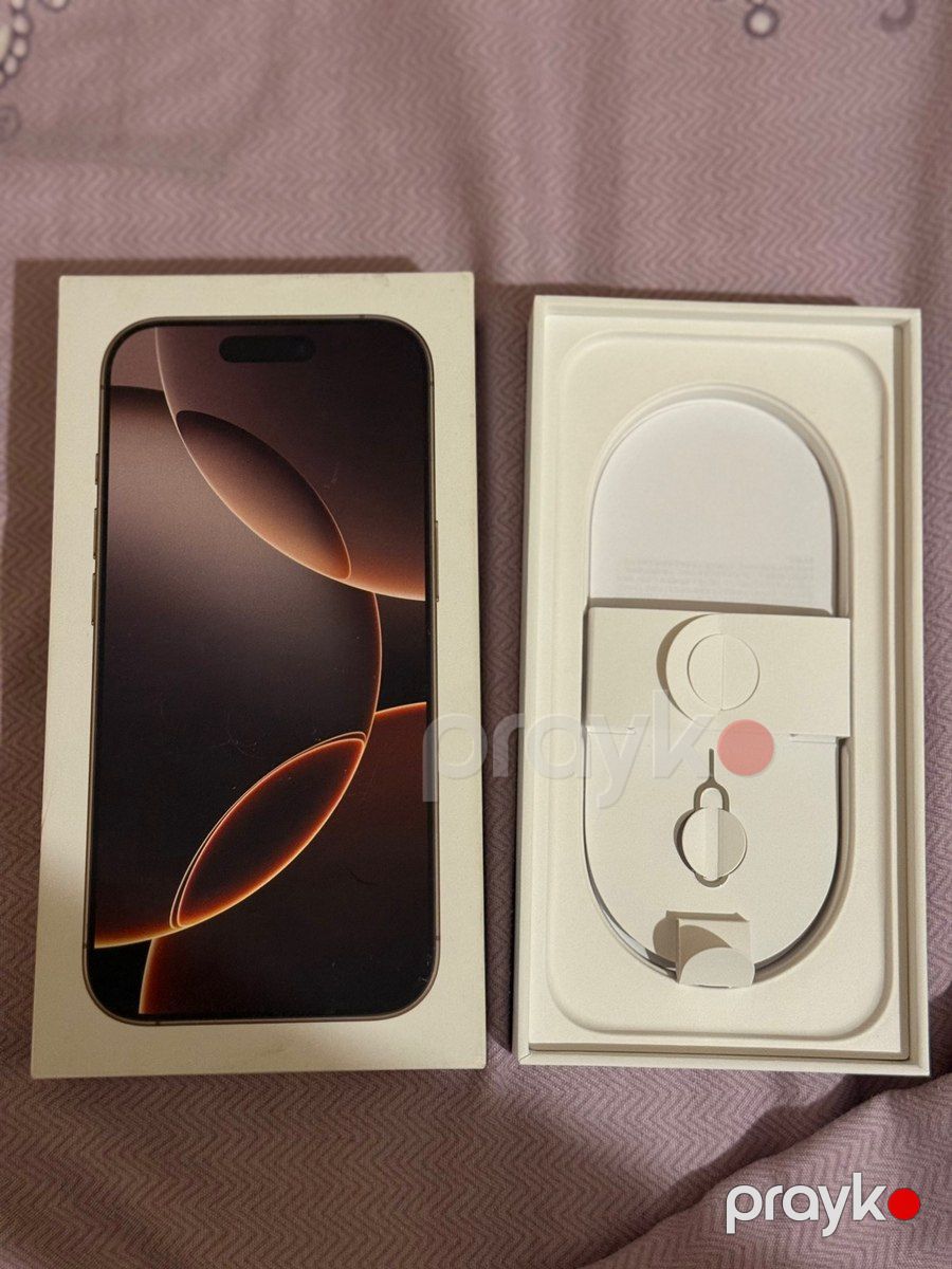 Apple iPhone 16 Pro Desert Titanium 128GB/8GB — Smartfonlar, Bakı (10)
