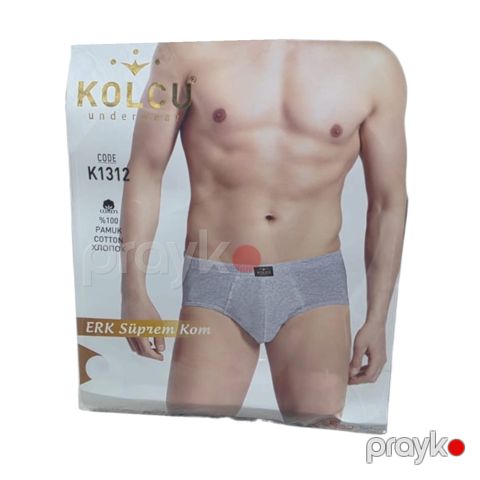 Kişilər üçün tuman Kolcu K1312, pambıq, boz, ölçü XL — Bakı