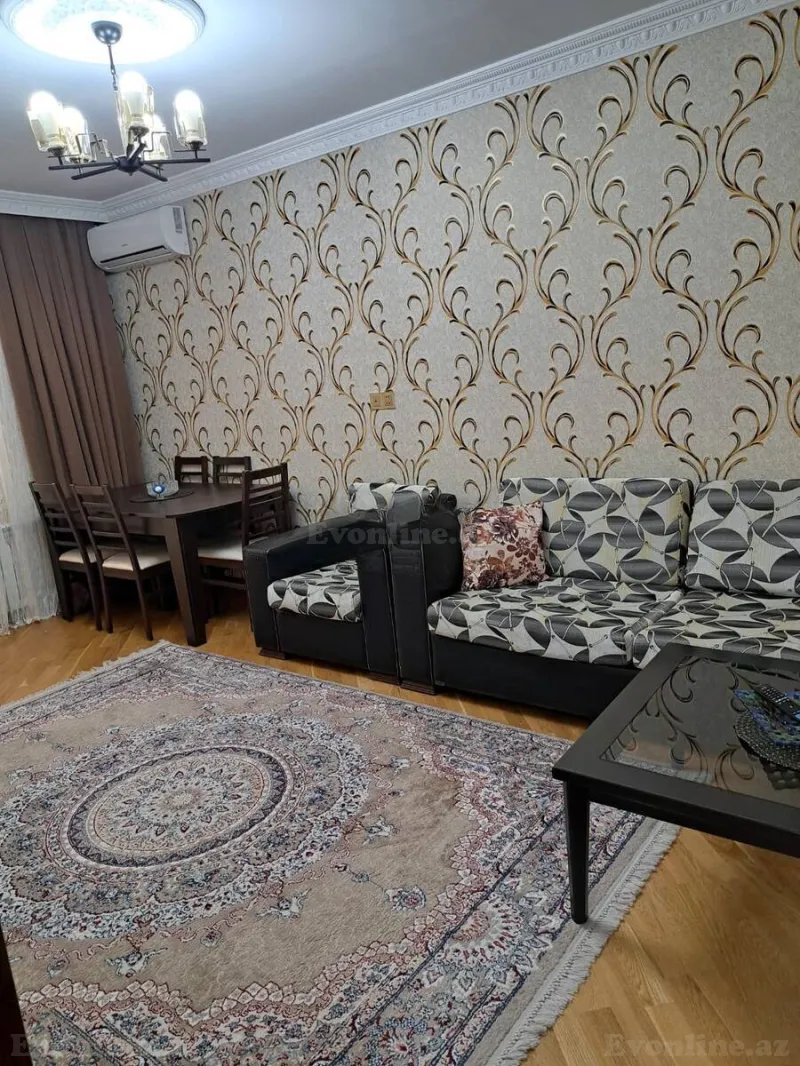 Kirayə verilir 3 otaqlı Mənzil Köhnə tikili 88 m² Bakı, Binəqədi r., 7-ci mikrorayon — Bakı