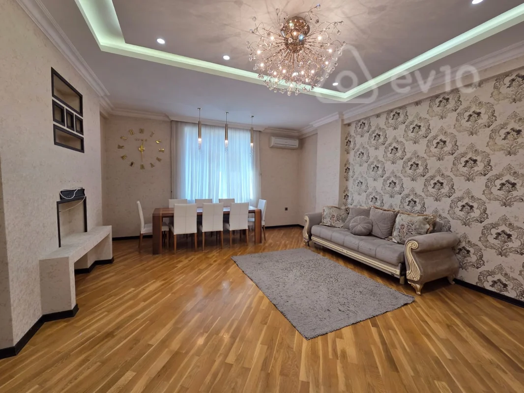 3 otaqlı mənzil, 136 m², Təbriz küçəsi — kirayə — Bakı