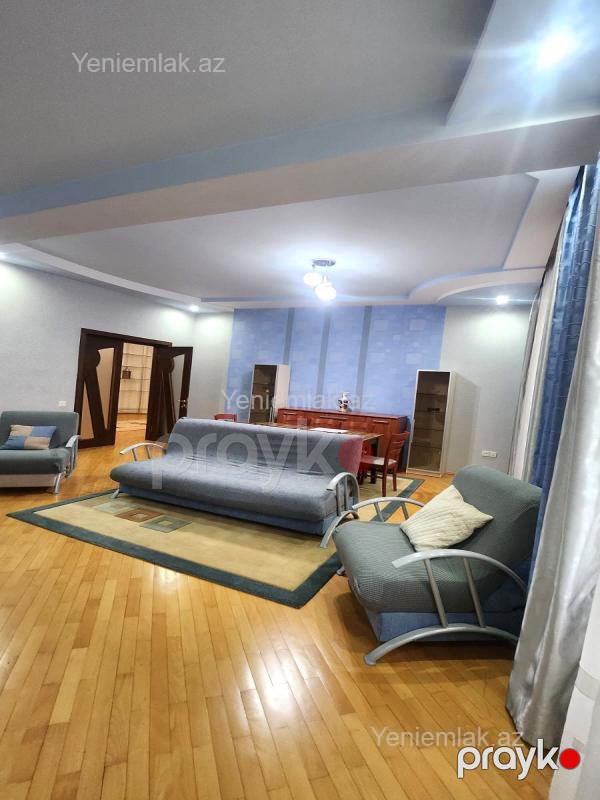 Kirayə 5 otaqlı Bina evi menzil (Yeni tikili), 220 m², Nərimanov rayonu — Mənzil, Bakı (6)
