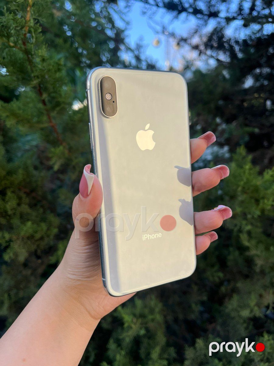 Apple iPhone XS Silver 256GB/4GB — Smartfonlar, Bakı (2)
