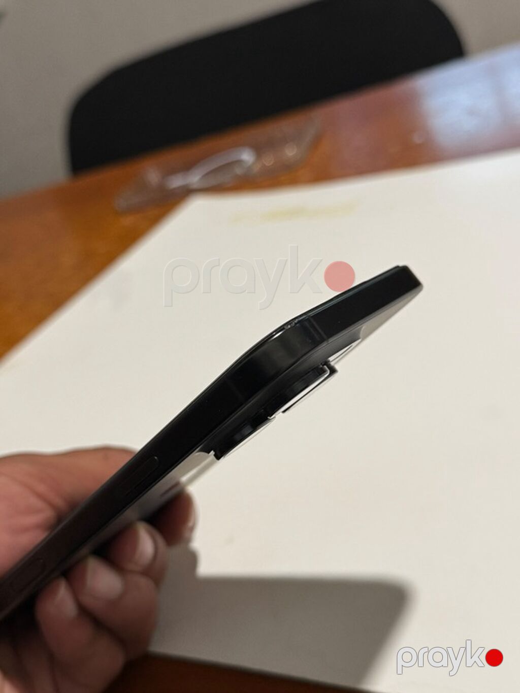 IPhone 16 Pro Max, 256 GB, Black Titanium, Simsiz şarj, Face ID, Sənədlərlə — Apple iPhone, Masazır (6)