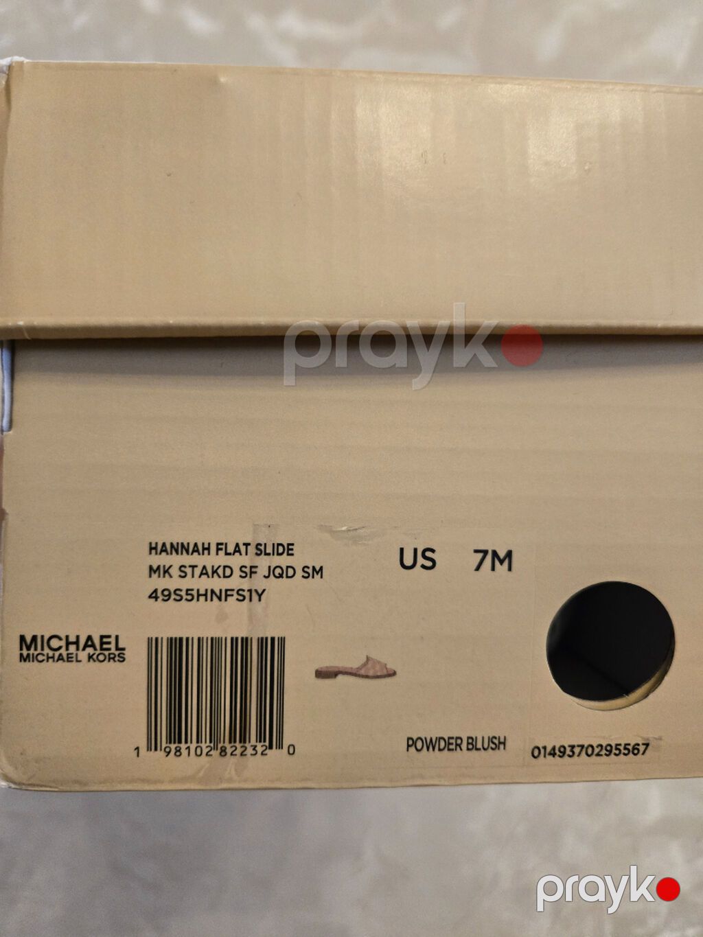 Michael Kors sandalı satılır. Ölçü: 37, rəng - Çəhrayı, Yeni — Şəxsi əşyalar, Bakı (4)