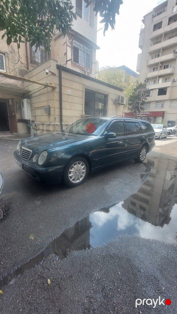 Mercedes E 220, 2.2 L, 2001 il, 215 000 km — Avtomobillər, Bakı (6)