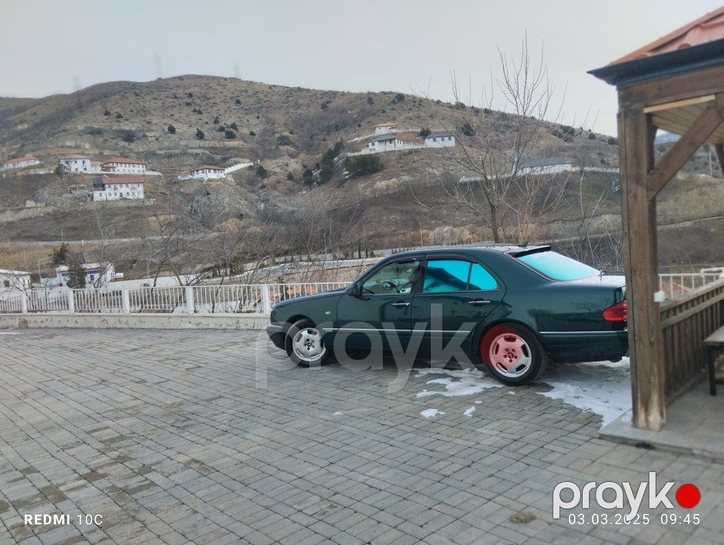 Mercedes E 240, 2.4 L, 1998 il, 280 000 km — Avtomobillər, Şəki (9)