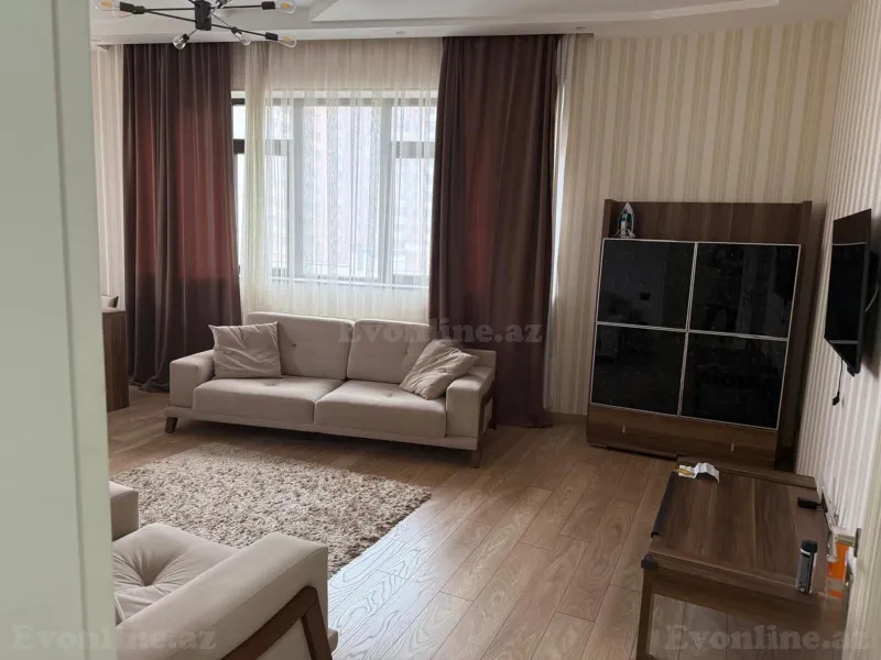 Kirayə verilir 2 otaqlı Mənzil Yeni tikili 100 m² Bakı, Nəsimi r — Mənzil, Bakı (3)