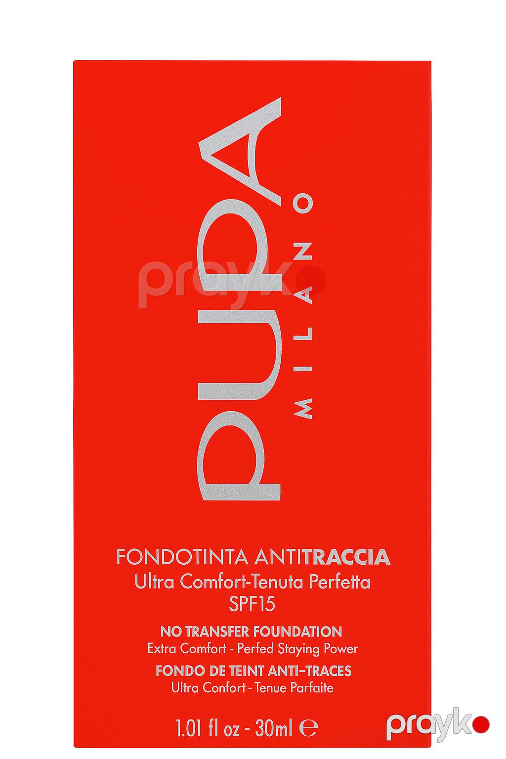 Tonal krem Pupa Milano Fondotinta Antitraccia SPF15 Bej, 30 ml — Mallar, Bakı (2)
