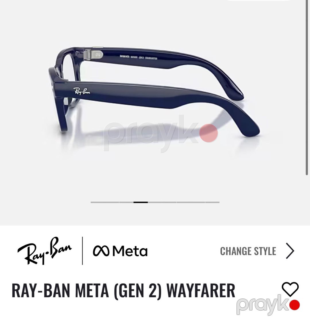 Ray-Ban original eynək — Şəxsi əşyalar, Bakı (2)