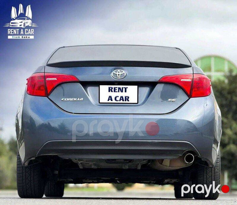 Toyota Corolla, 2018 il — Minik avtomobili icarəsi, Bakı (4)