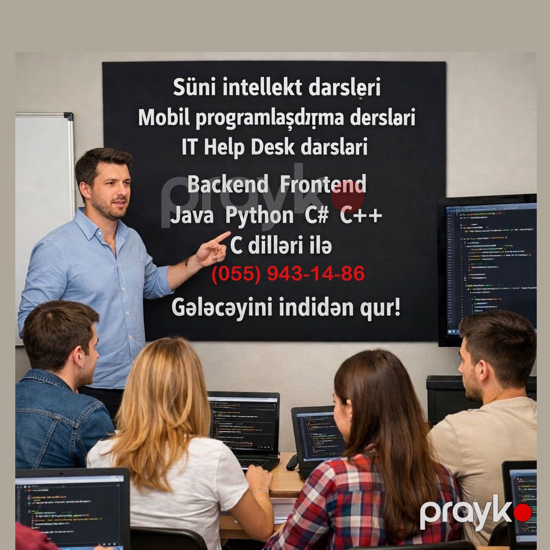 Proqramlaşdırma Karyerasına İndi Başla — IT, biznes, Bakı (2)