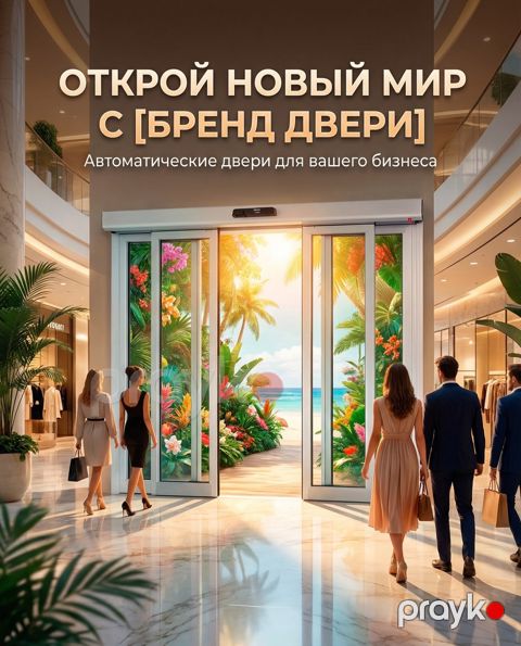 Avtomatik qapıların sifarişi — Bakı