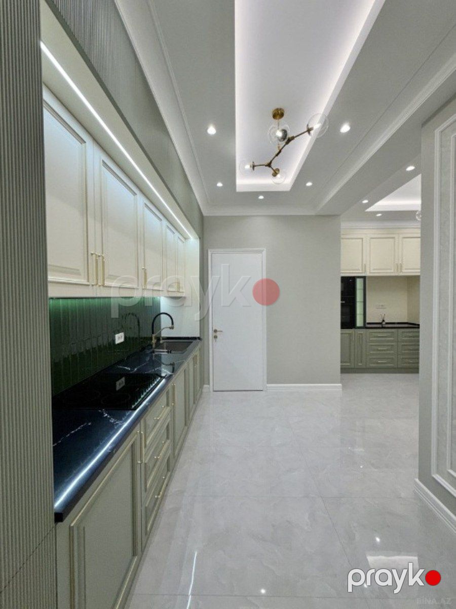 4-otaqlı yeni tikili, Zahid Xəlilov küç., 180 m² — Mənzil, Bakı (4)