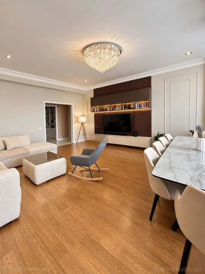 Satılır 3 otaqlı Mənzil Yeni tikili 170 m² Bakı, Nərimanov r., Koroğlu m — Mənzil, Bakı (4)
