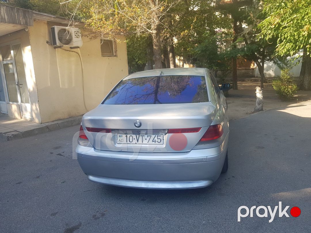 BMW 745, 2002 il — Avtomobillər, Bakı (4)