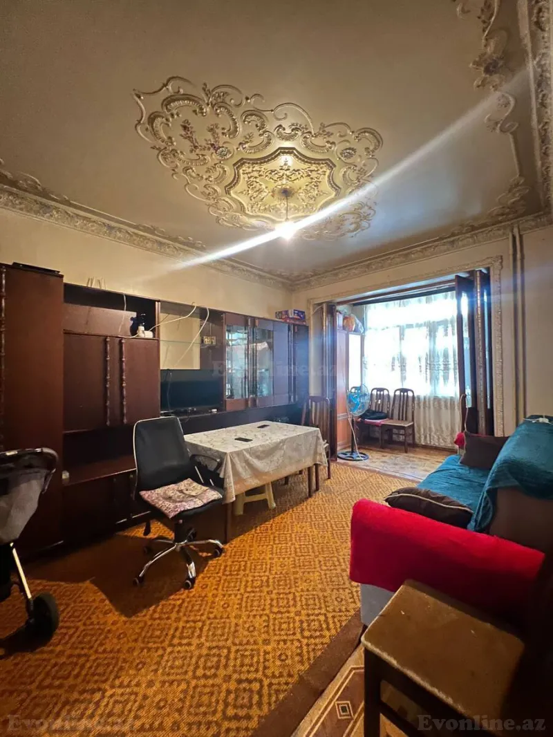 Satılır 2 otaqlı Mənzil Köhnə tikili 55 m² Bakı, Nəsimi r., 20 Yanvar m., 1-ci mikrorayon — Mənzil, Bakı (2)