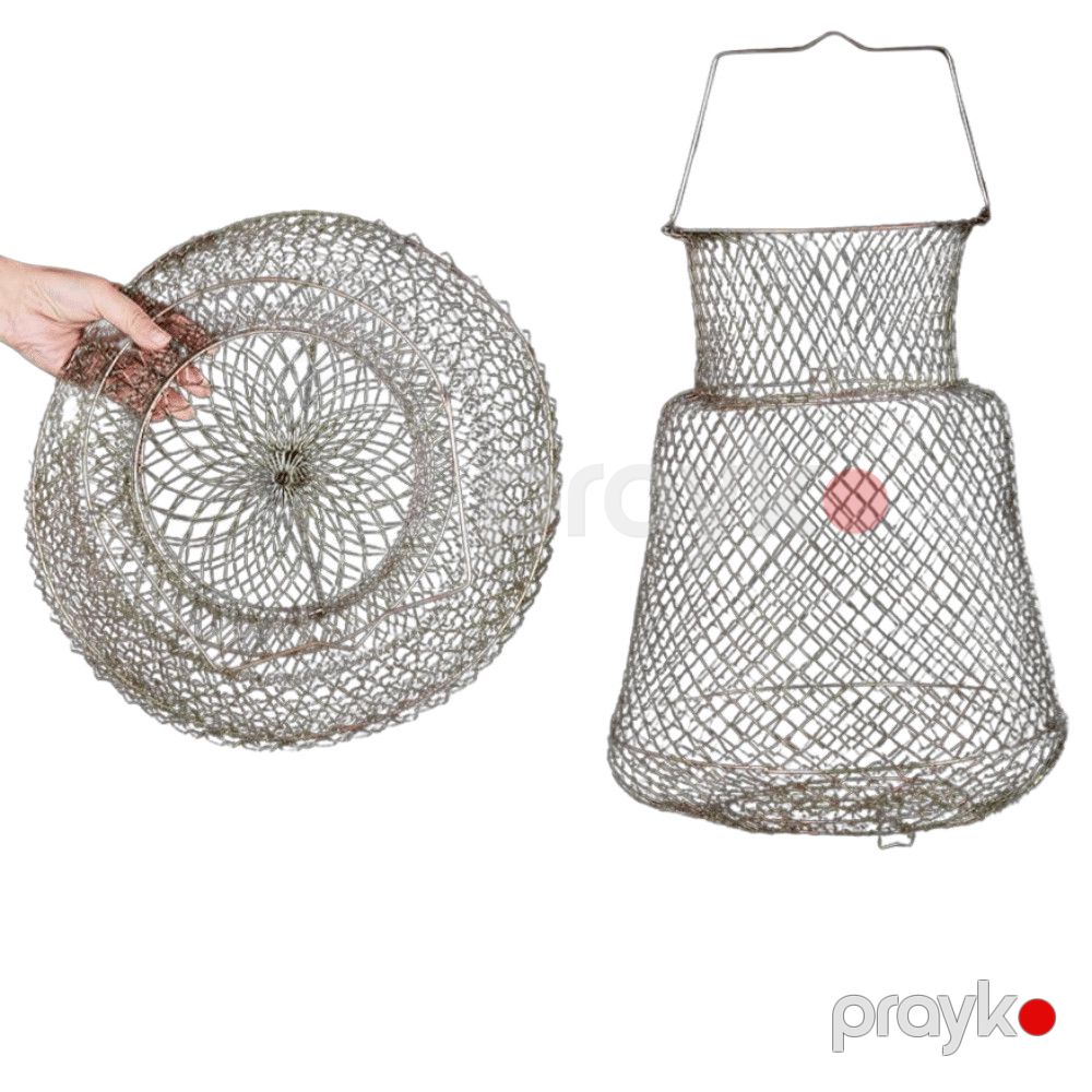 Balıq səbəti N390000, dəmir, qızılı, 40x32 sm — Mallar, Bakı (3)