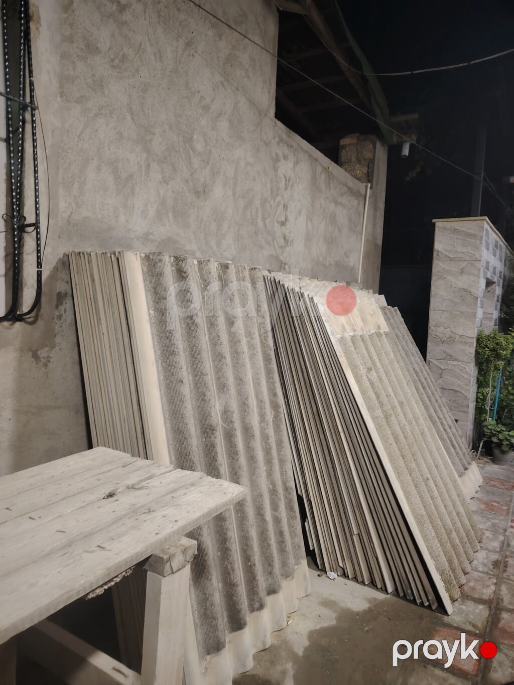 Şifer dam örtüyü vərəqləri - Material: dalğalı şifer (sement əsaslı) — Dam örtükləri, Digah (3)