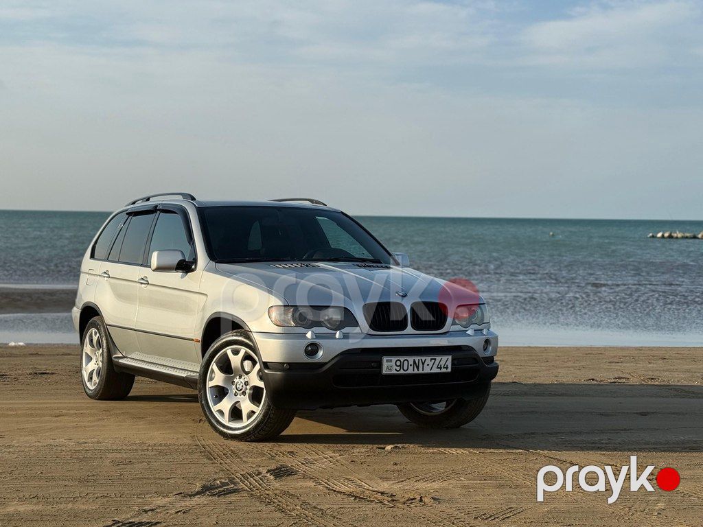 BMW X5, 2.9 L, 2002 il, 600 000 km — Avtomobillər, Bakı (8)