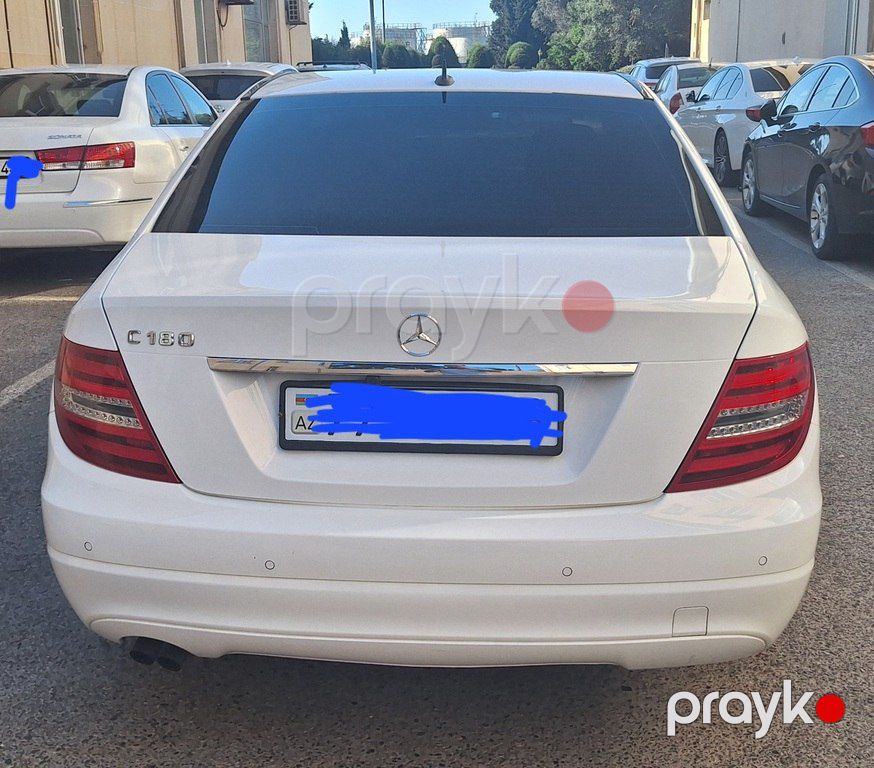 Mercedes C 180, 1.6 L, 2012 il, 118 000 km — Avtomobillər, Bakı (2)