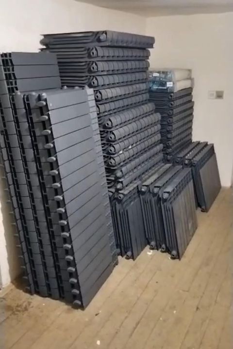 İşlənmiş Seksiyalı Radiator Ünvandan götürmə, Ödənişli quraşdırma, Zəmanətsiz, Kredit yoxdur — Radiatorlar