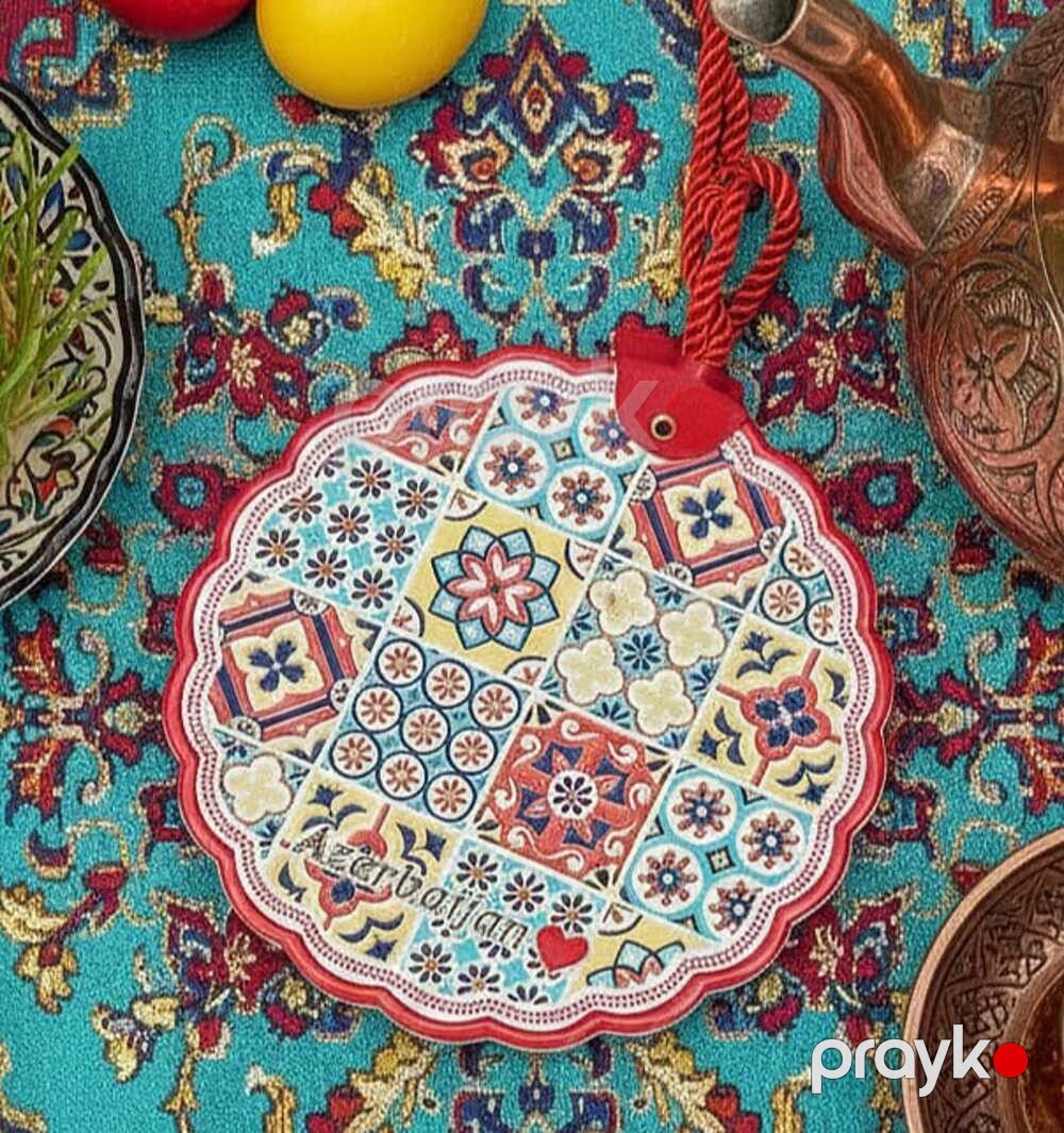 Altlıq çaydan üçün Milli 07, keramika, 15x15 sm — Mallar, Bakı