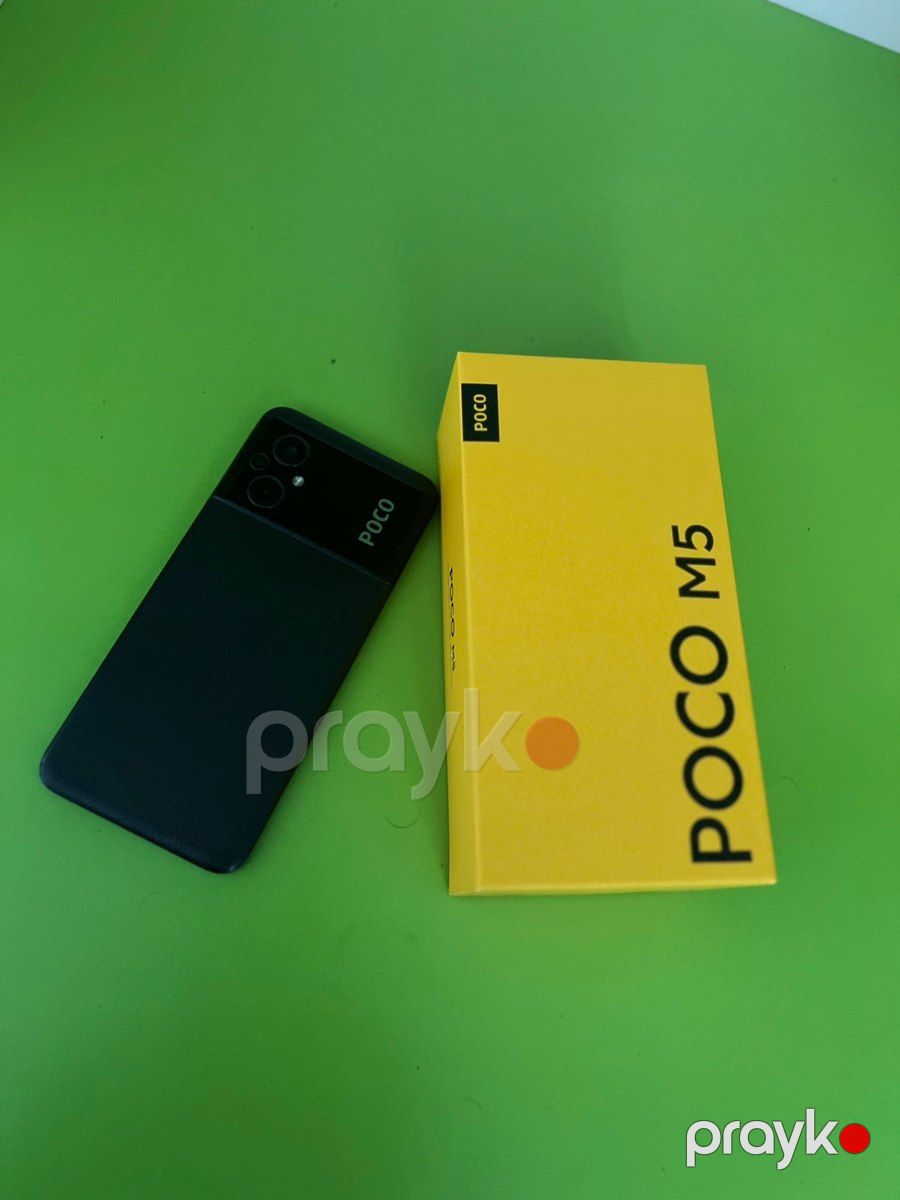 Xiaomi Poco M5 Black 128GB/6GB — Smartfonlar, Sumqayıt (4)