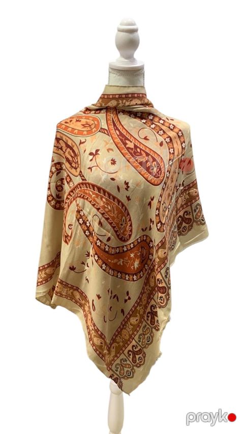 Örpək qadınlar üçün AL-06, pambıq, bej, 180x85 sm — Bakı