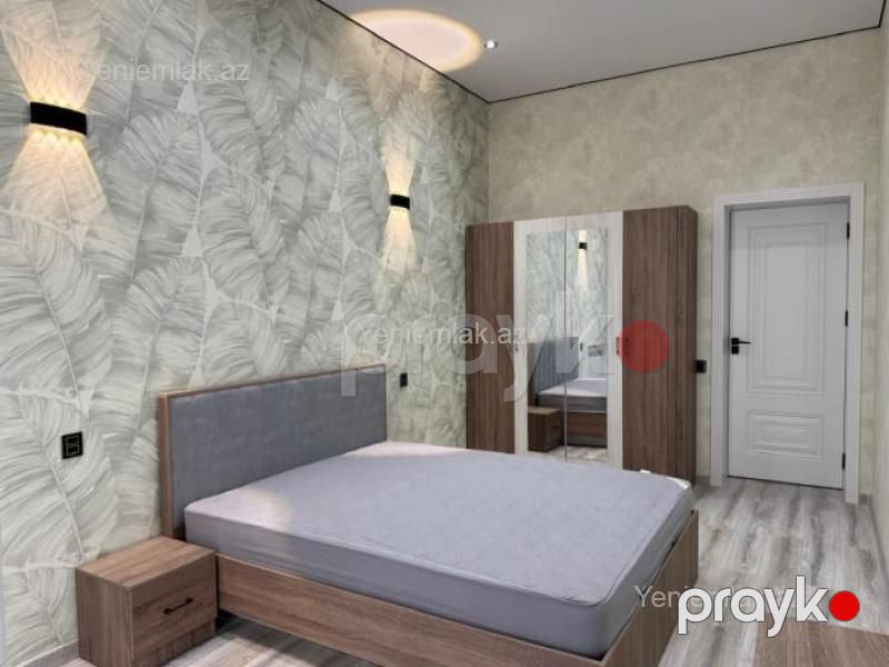 Kirayə 2 otaqlı Bina evi menzil (Yeni tikili), 75 m², Nizami rayonu — Mənzil, Bakı (9)