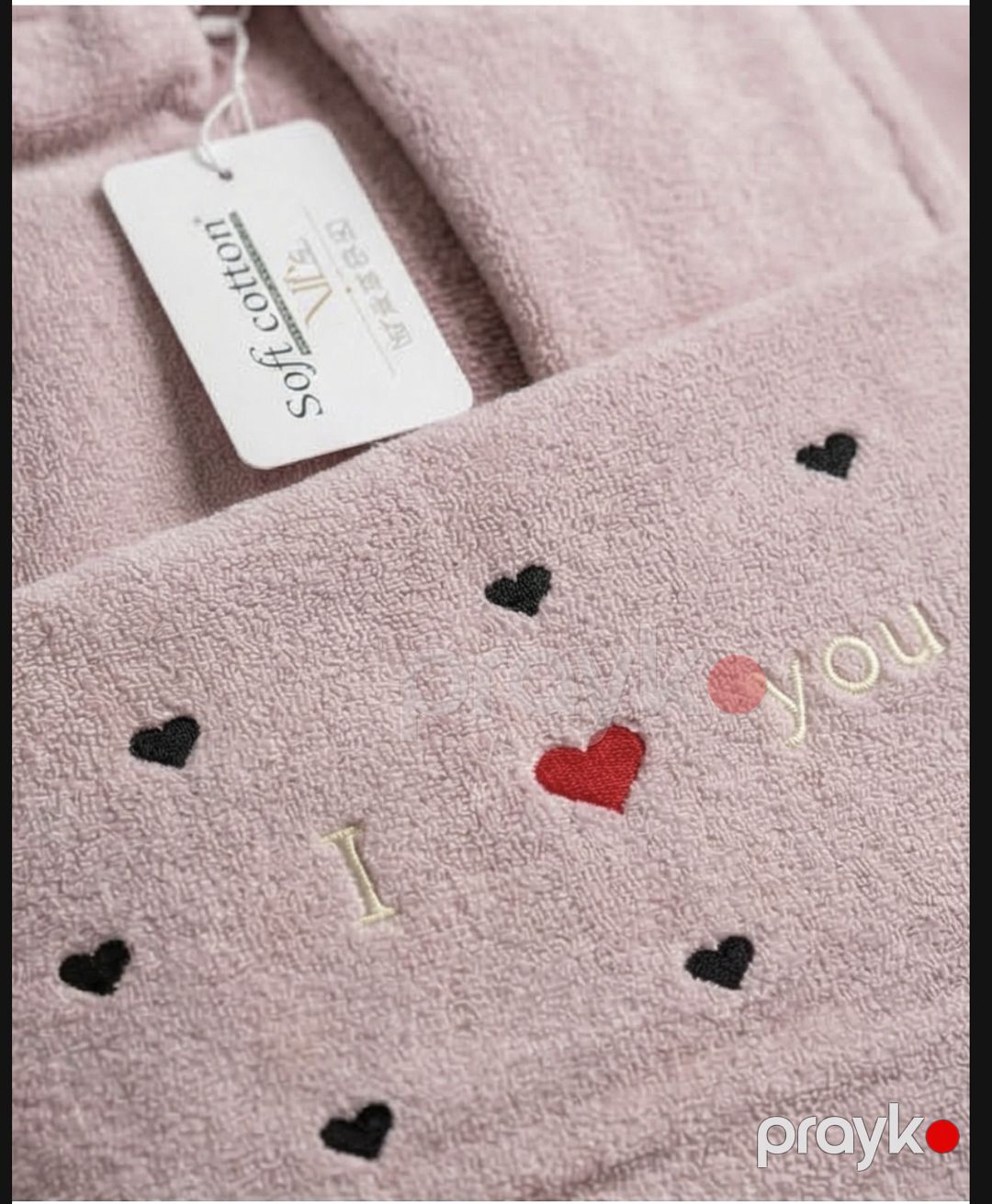 Hamam otağı üçün xalat dəsti Sofi Cotton 053, pambıq — Mallar, Bakı (2)