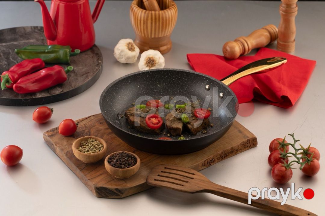 Tava PH-22, alüminium, qara, 22 sm — Mallar, Bakı (2)