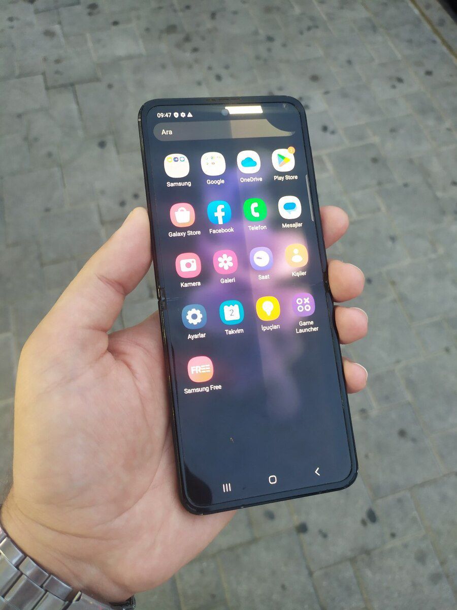 Samsung Galaxy Z Flip 3 5G Phantom Black 256GB/8GB — Smartfonlar, Bakı (4)