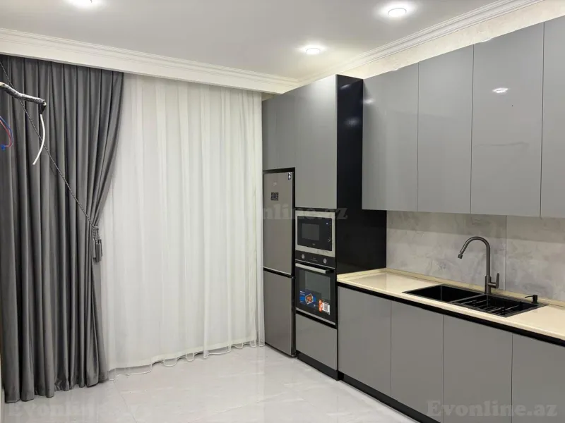 Kirayə verilir 2 otaqlı Mənzil Yeni tikili 77 m² Bakı, Binəqədi r., Dərnəgül m., 7-ci mikrorayon — Mənzil, Bakı (6)