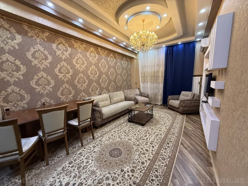 Kirayə verilir 2 otaqlı Mənzil Yeni tikili 75 m² Bakı, Səbail r., Bayıl — Bakı