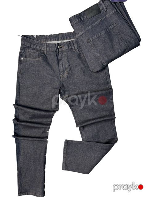 Kişilər üçün cins şalvarı, tünd göy, pambıq, ölçü 38 — Bakı