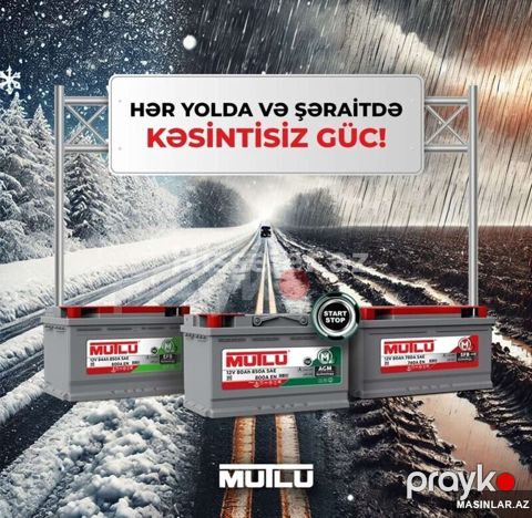 Mutlu 12volt 95ah agm start stop — Bakı